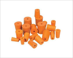 Stoppers Rubber One Hole Bottom Dia 13mm